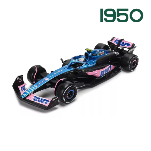 Miniatura Colecionável Alpine Team - F1 Team by 1950Crew