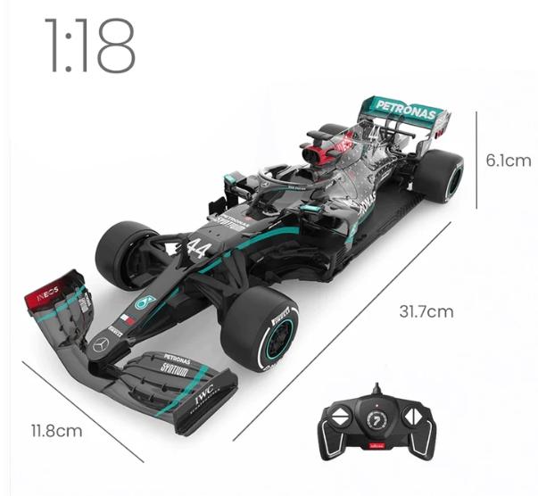 Carro de Controle Remoto Mercedes - F1 Team by 1950Crew