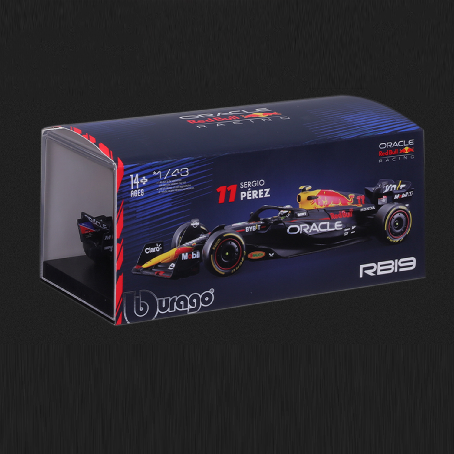 Miniatura Colecionável RBR - F1 Team by 1950Crew